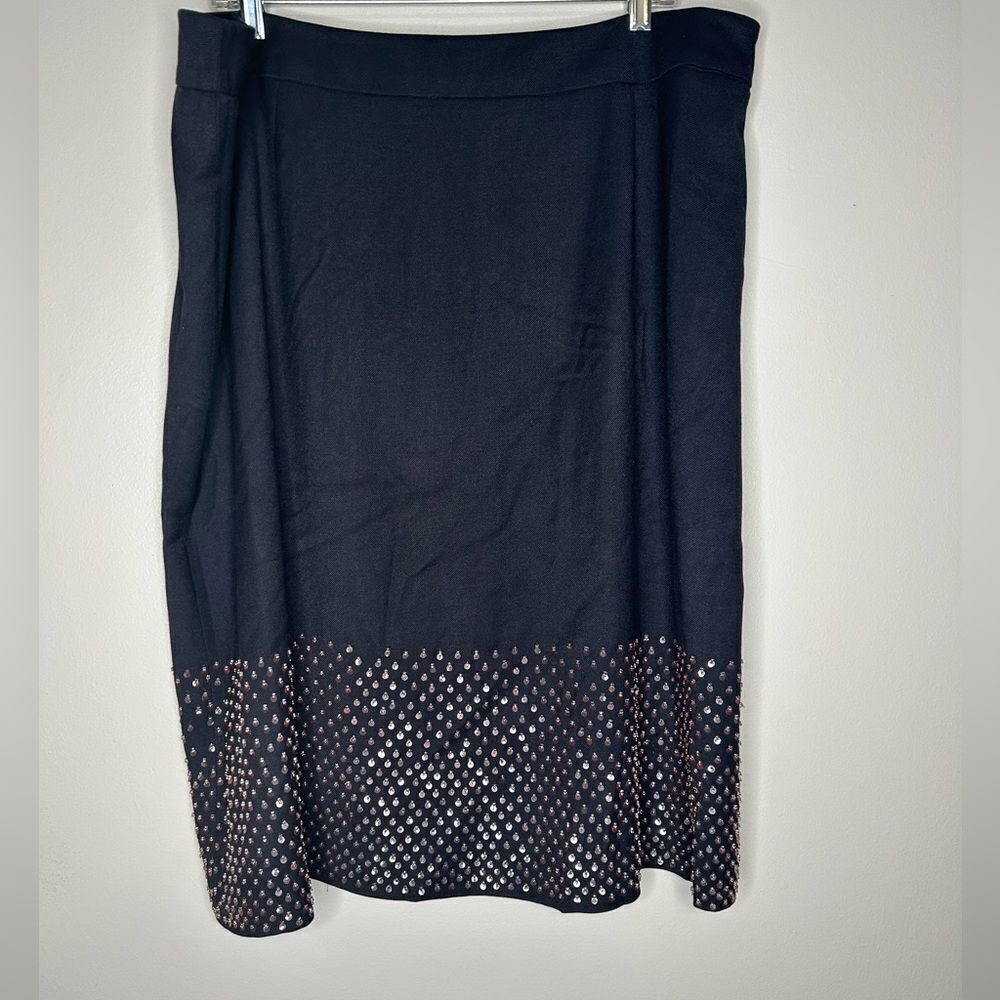 Elvi Embellished Pencil Skirt NWT